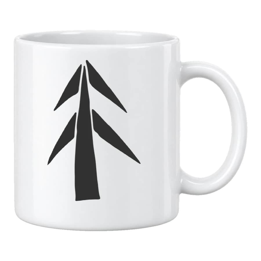 Mug — Petit monde · Illustration douce — Devant — Blanc